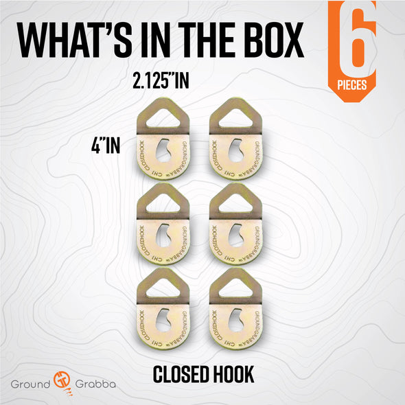 ClosedHook 6 or 12 Pack
